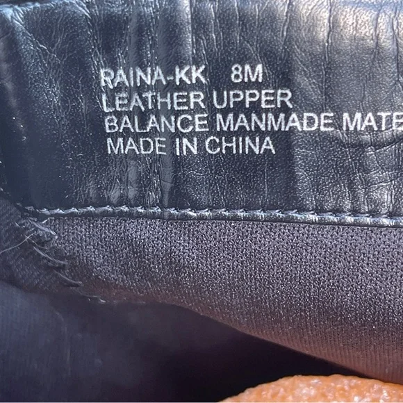 Kelly & Katie tall leather boots with silver buckle Size 8 - Picture 6 of 10